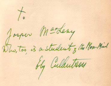 culbertson inscription