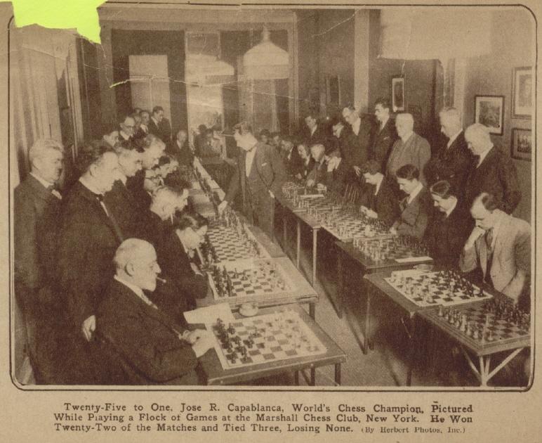 1935 Warsaw Capablanca Simultaneous Chess Pieces in Ebony and Boxwood- 3.8  King