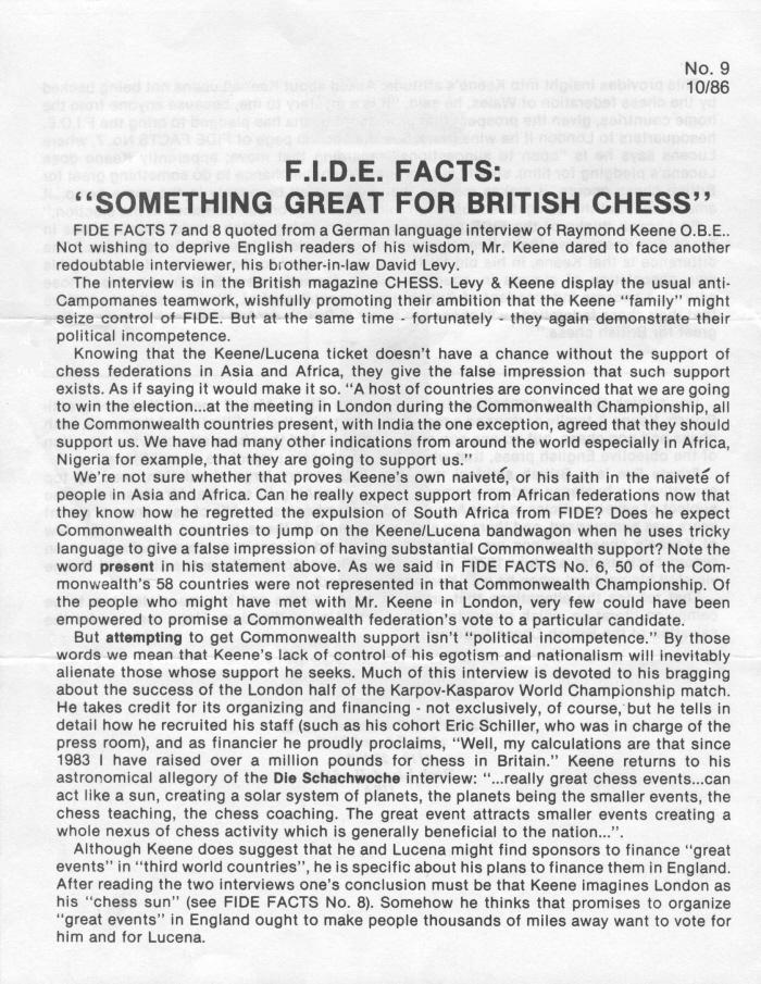 fide facts