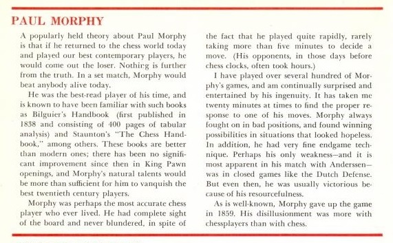 Paul Morphy is considered one of the most accurate and exciting chess  players in history. However, he retired early, making him known as the  “pride and sorrow of chess”. What made Morphy