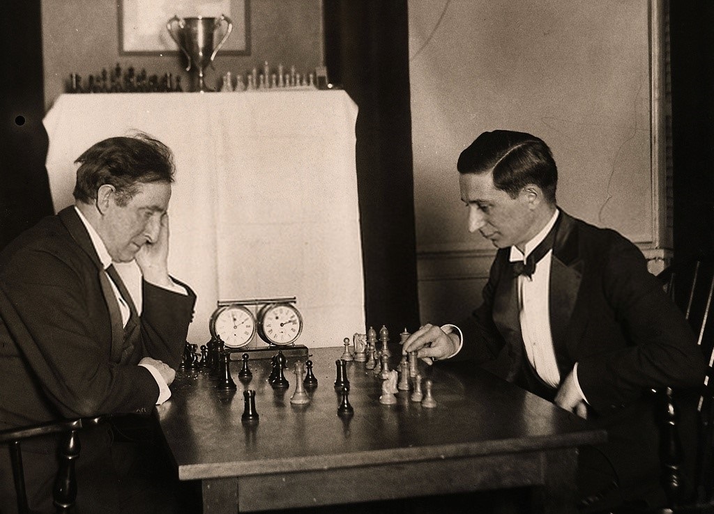 Jose Raul Capablanca vs Frank Marshall (1918) Novelty Gift