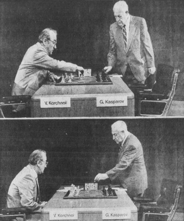 Karpov Korchnoi 1981 by Keene, Raymond