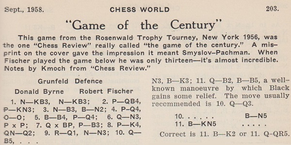 Bobby Fischer's Game Of The Century: Every Move Explained For Chess  Beginners 