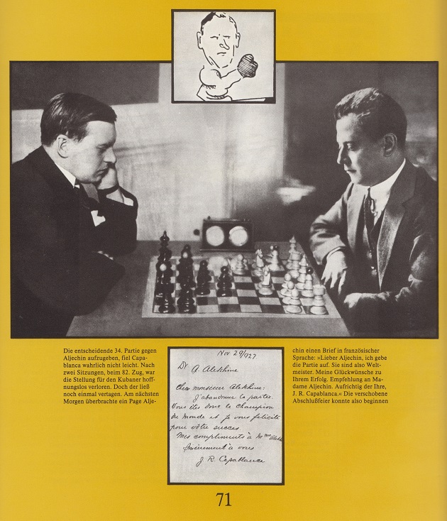 Alekhine vs Capablanca : r/chess