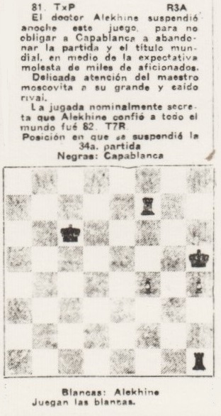 alekhine
                capablanca