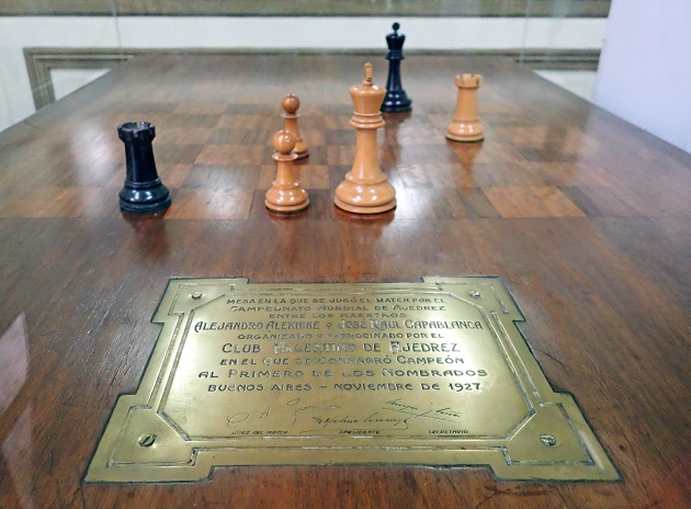 Capablanca Alekhine 1927 - game 6 