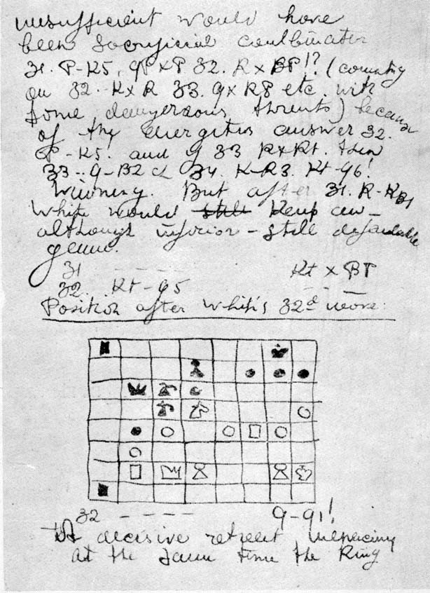 Alekhine's chess notebooks: Back to Europe after a failed attempt