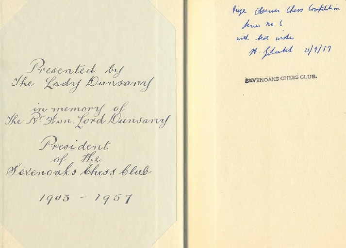 Harry Golombek's Book on Capablanca (article by Edward Winter)