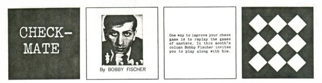 Checkmate: Bobby Fischer's Boys' Life Columns