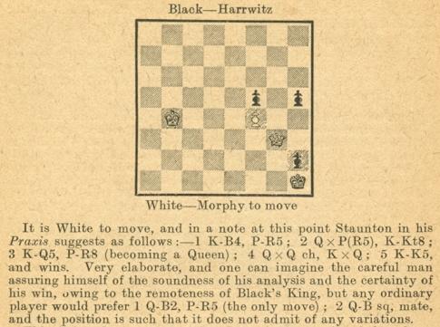 Morphy v the Duke and Count by Edward Winter