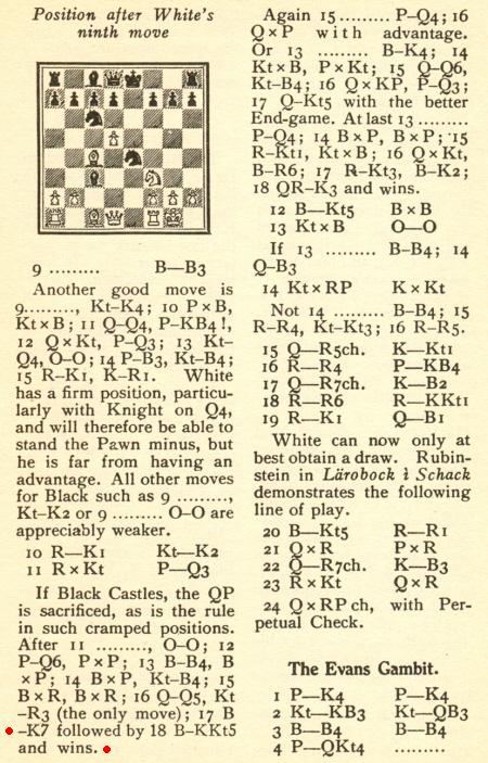 Earliest Occurrences of Chess Terms by Edward Winter