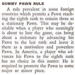 dummy pawn