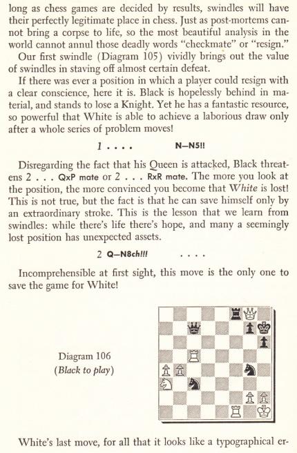 The first swindling trick! From the Complete Chess Swindler, out