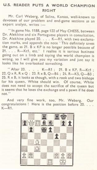 JustChessMiniatures on X: Alekhine was very original. Especially in the  openings. Whenever I saw him, he always had a pocket set in front of him.  Even in the hotel lobby. He was