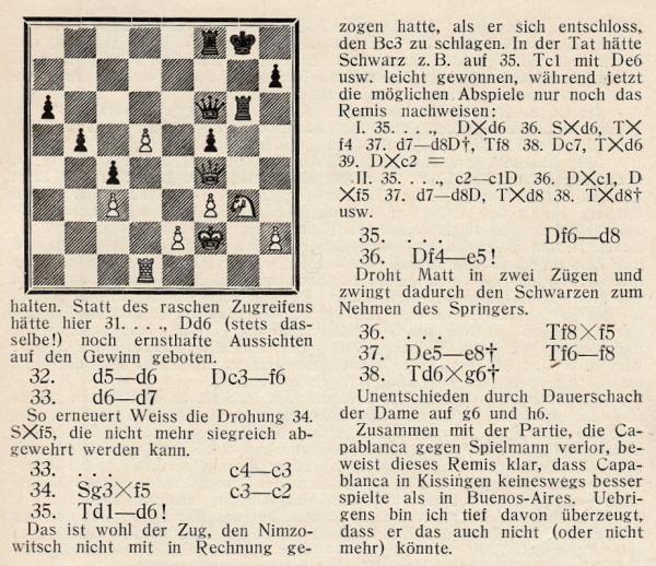 kissingen capablanca nimzowitsch