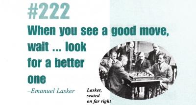 When you see a Ruy Lopez, look for a better one.” - Emanuel Lasker :  r/AnarchyChess