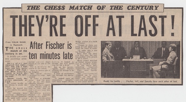 Spassky v Fischer, Reykjavik, 1972 by Edward Winter