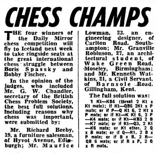 Best By Protest” Bobby Fischer Vs Borris Spassky ( Game 6 :1972) 