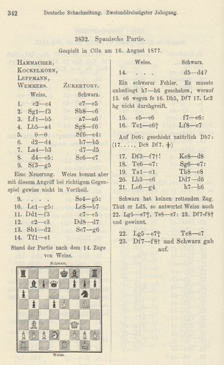 zukertort hammacher kockelkorn
                leffmann wemmers