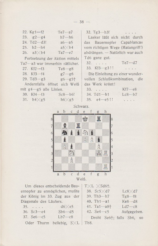 lasker capablanca