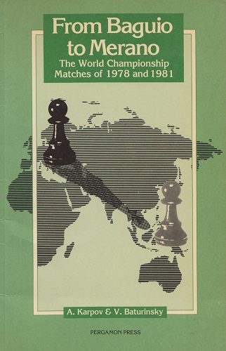 Books about Korchnoi and Karpov by Edward Winter