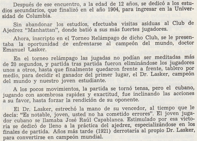 Estou seguindo os passos do CAPABLANCA nessa partida! 