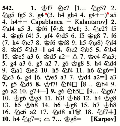 Capablanca en siete actos