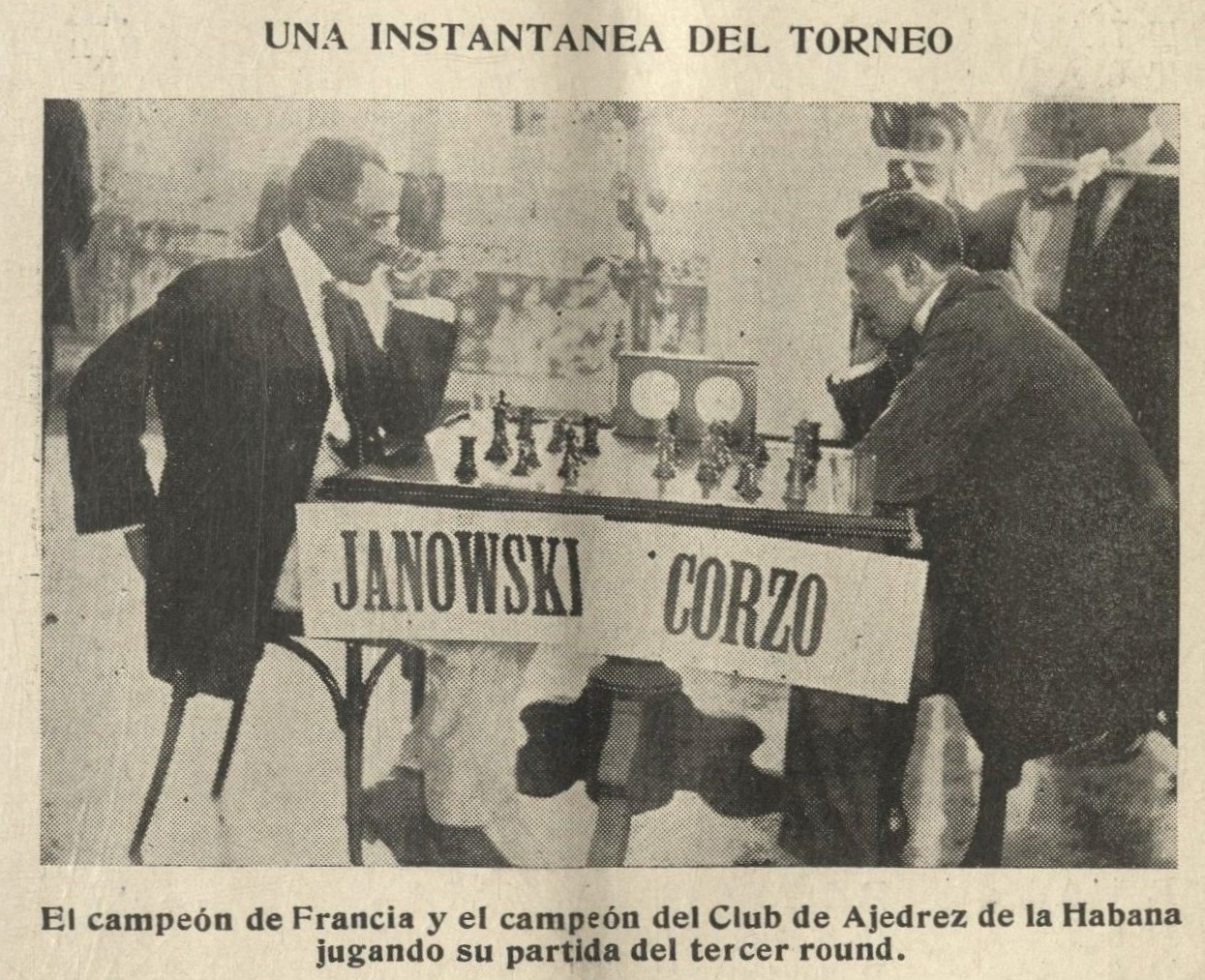 International Chess Tournament Havana 1913 Capablanca
