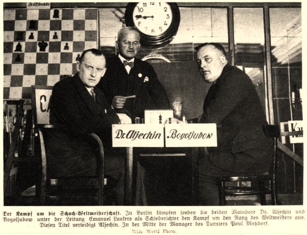 alekhine matzdorff bogoljubow